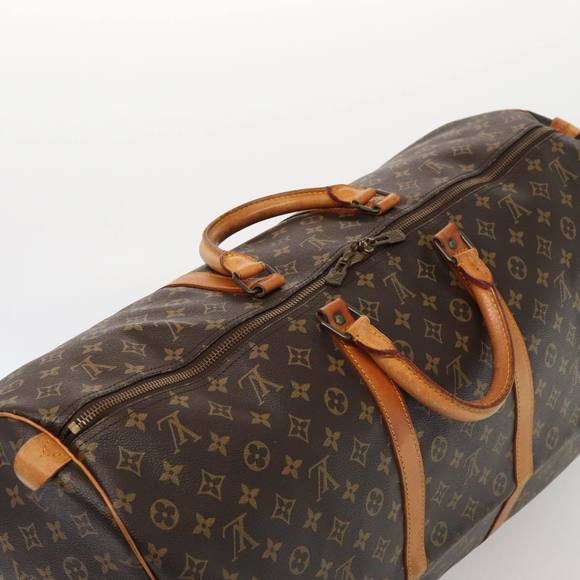 LOUIS VUITTON Monogram Keepall 60 Boston Bag M41422 LV Auth am6591 - Picture 6 of 16